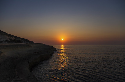 canon6d sunset seascape landscape coast coastline sun sea mediterranean outdoors nature gozo malta