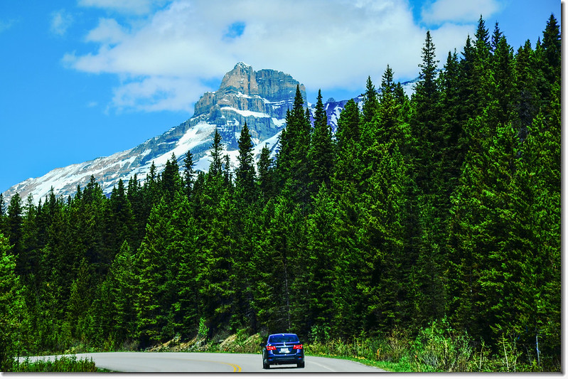 The scenery along  AB-93 N(Icefields Parkway) (4)