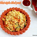 Thai style bhel puri