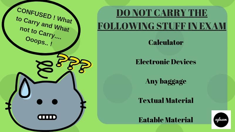 What Not To Carry In CSIF Constable Examination Hall