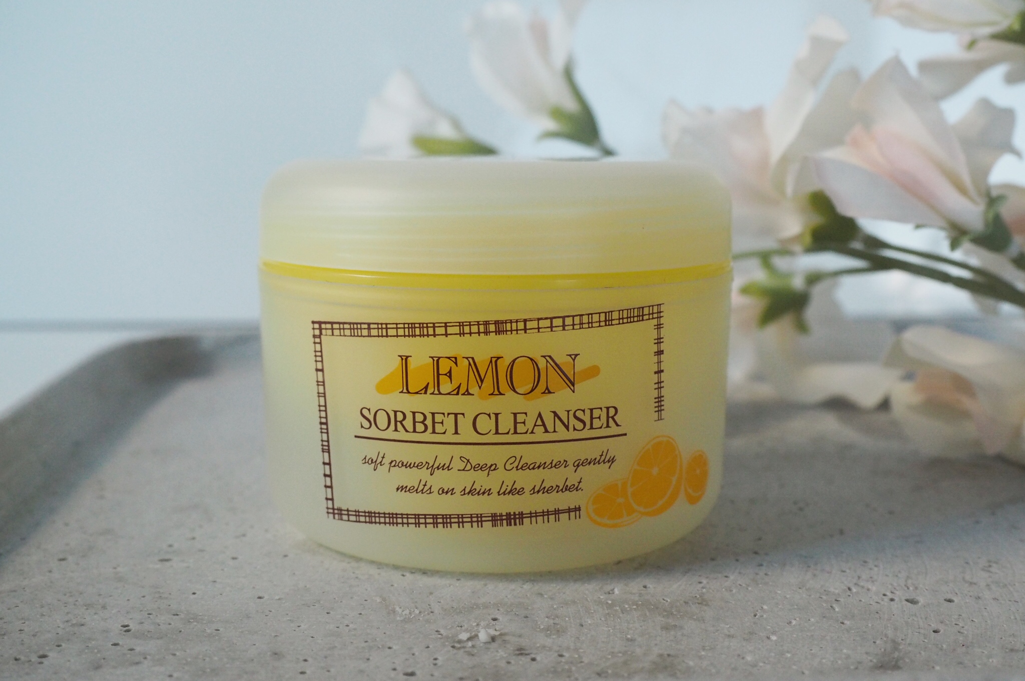 Lemon sorbet cleanser