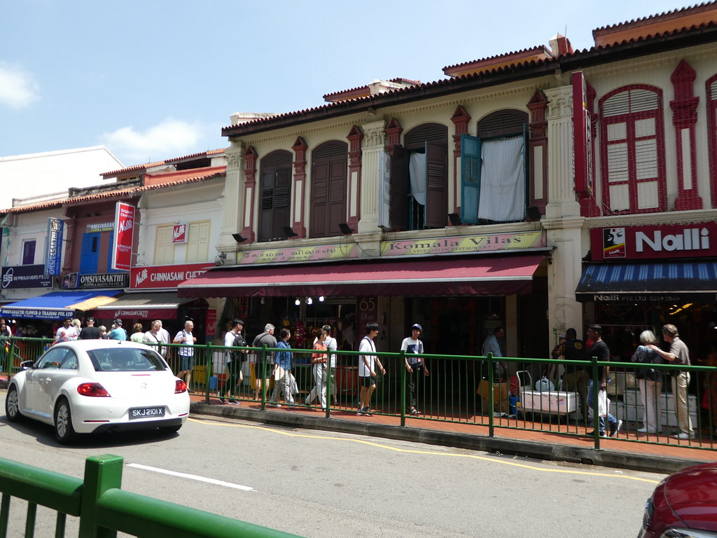Shophouses in Little India, Singapore