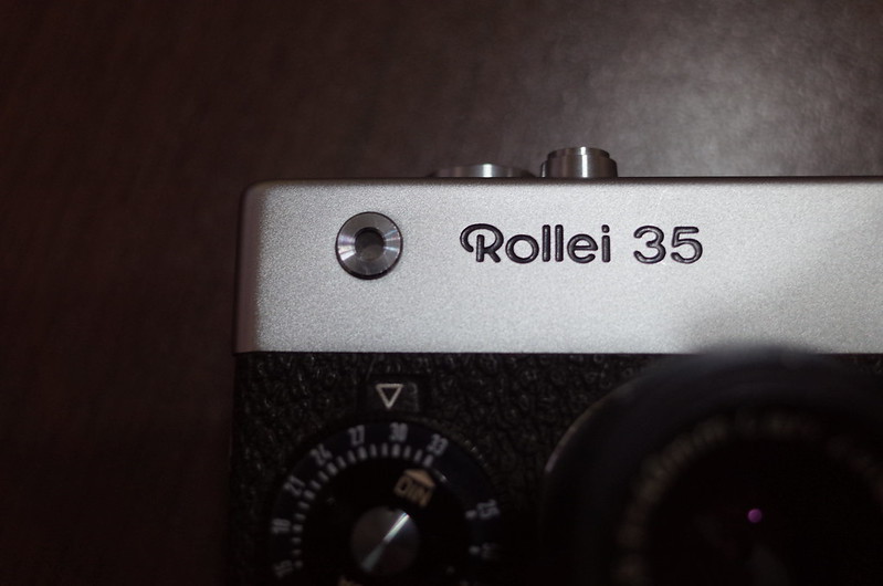 Rollei35露出系受光部 ロゴ