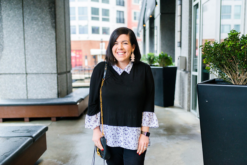 Layered Top for the Office-@headtotoechic-Head to Toe Chic