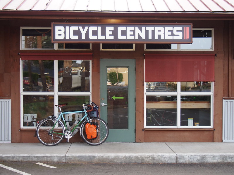Bicycle Centres of Snohomish: The bike shop moved to the Centennial Trail.