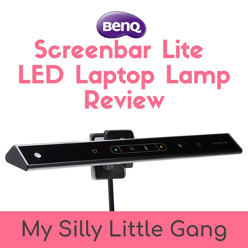 #MySillyLittleGang BenQ Screenbar Lite LED Laptop Lamp Review @BenQAmerica @SMGurusNetwork #SPRING19