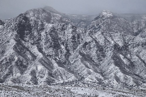 cold landscape mountains newmexico sandiamountains snow southwest travel winter
