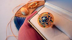 Anello Goldwork by Martha Mollichella goldwork jewelry