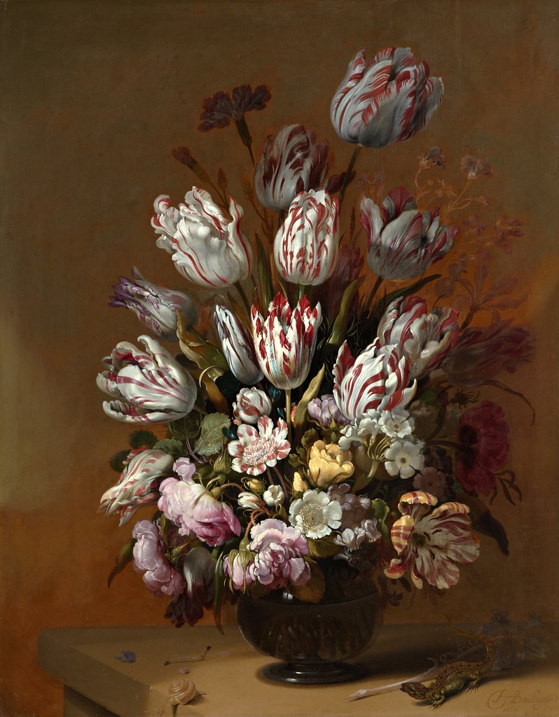 Hans Bollongier - Stilleven met bloemen (1639)