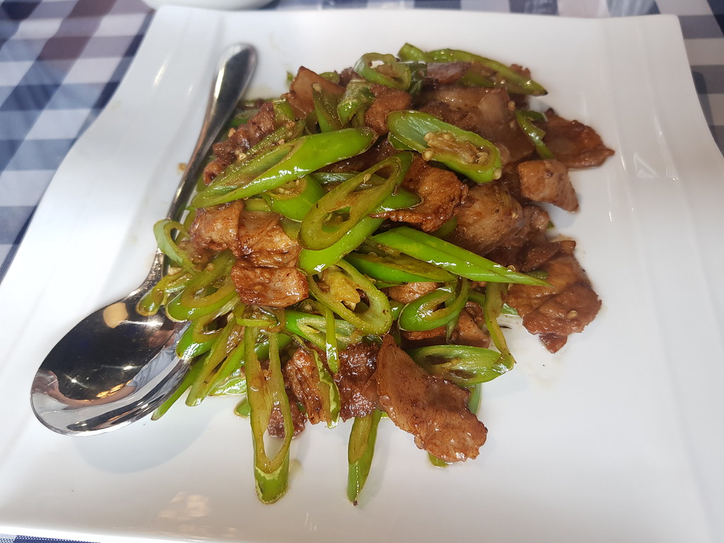农家小炒肉 Farmhouse fried meat rm$28 @ 天逸轩餐厅 Restoran Tian Yee at Oasis Square, PJ Ara Damansara