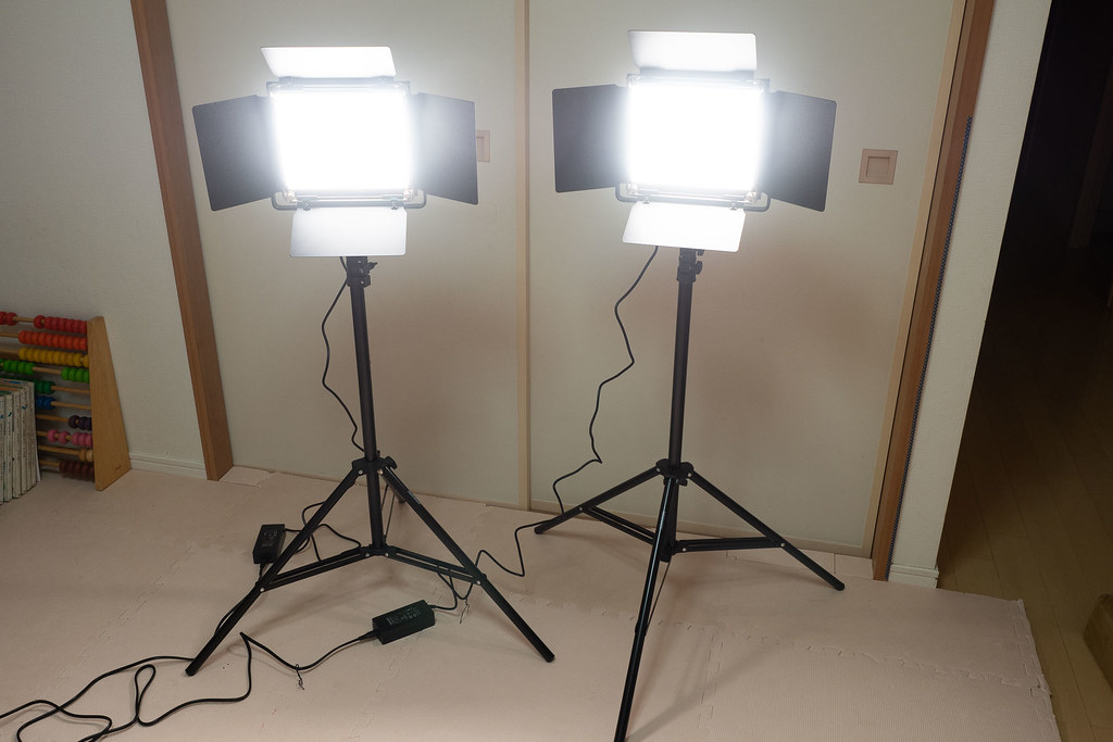 Neewer NL960 明るい撮影に適したLEDライト+ライトスタンドセット 