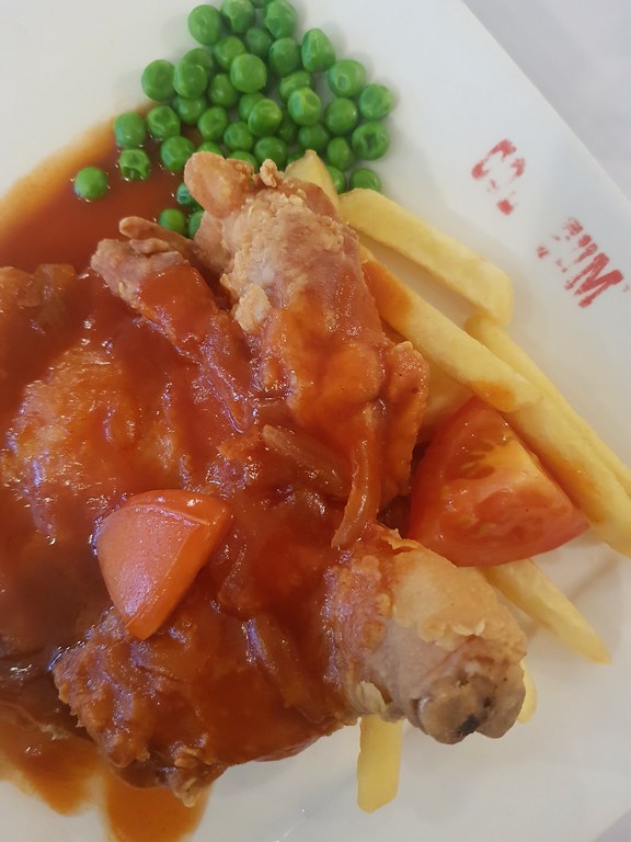 海南鸡排 Hainanese Chicken Chop rm$24.90 @ Coliseum Café & Grill at KL Jalan Tuanku Abdul Rahman