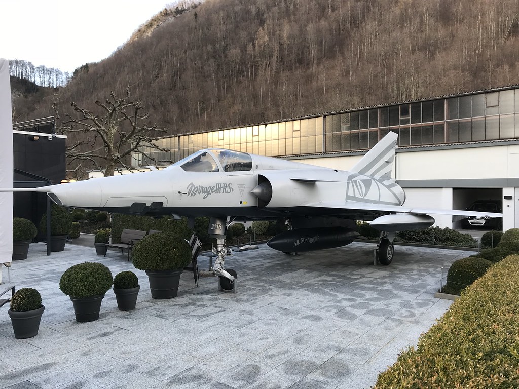 R-2116, Dassault Mirage IIIRS, On Display, Swiss (17-26-148/1043), Stans 3rd April 2018
