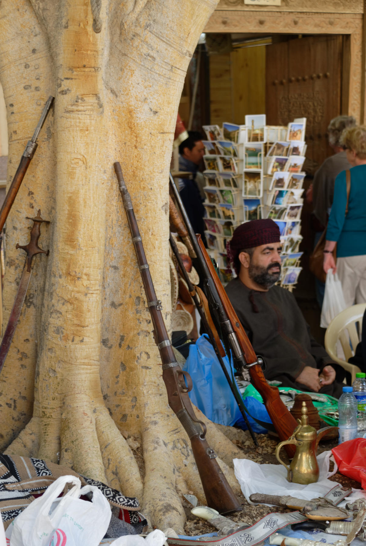 Buying and Selling Guns, Nizwa Souq, Oman
