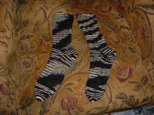 garter-rib socks