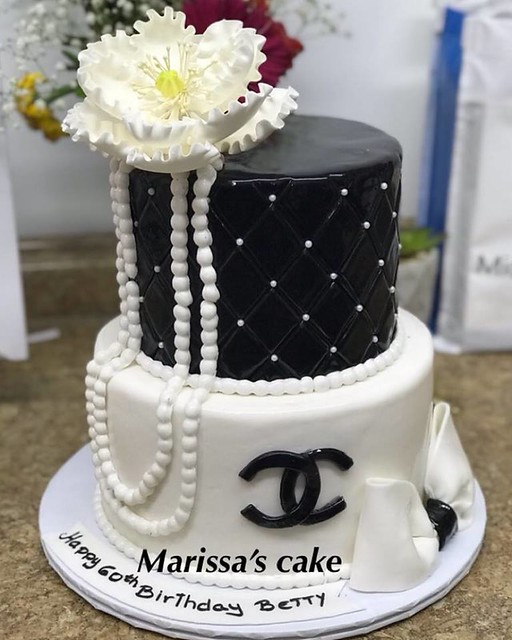 Chanel Birthday Cake by Marissa's Cake