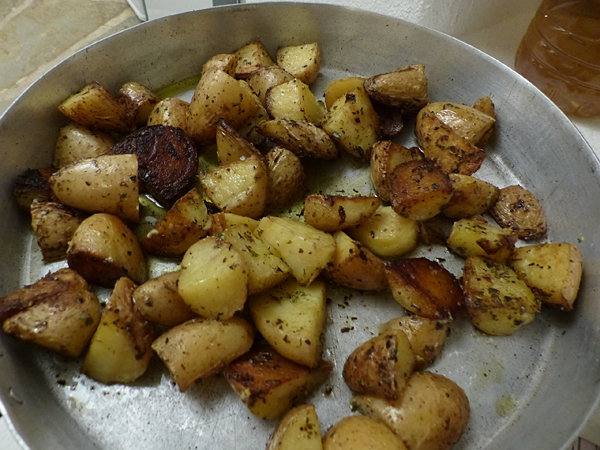 pommes de terre à l'origan