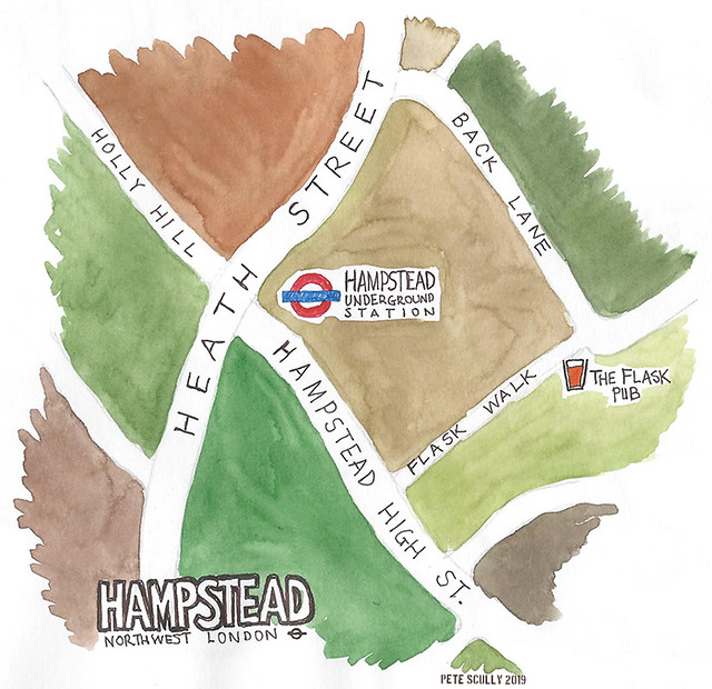 Hampstead Map