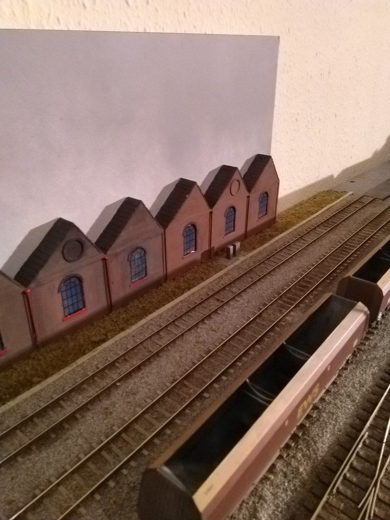 An extra extension has been added to the North light factory. Still needs weathering and finishing off