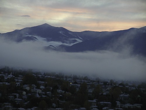 landscapes mountains colorado mist fog clouds scenics