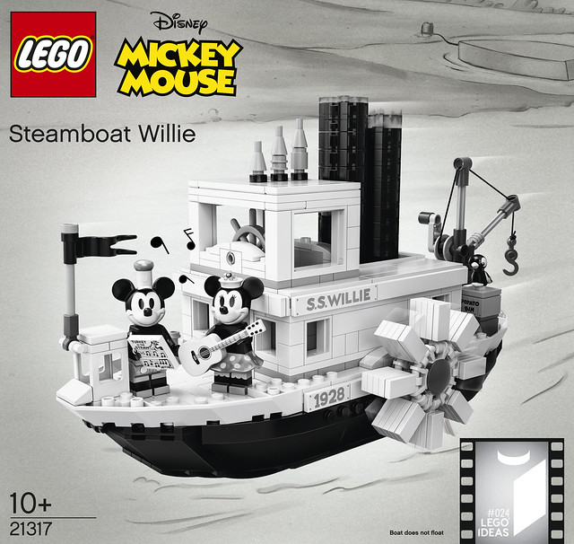 LEGO Ideas 21317 Steamboat Willie