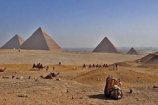 Giza - Camel ride pyramids