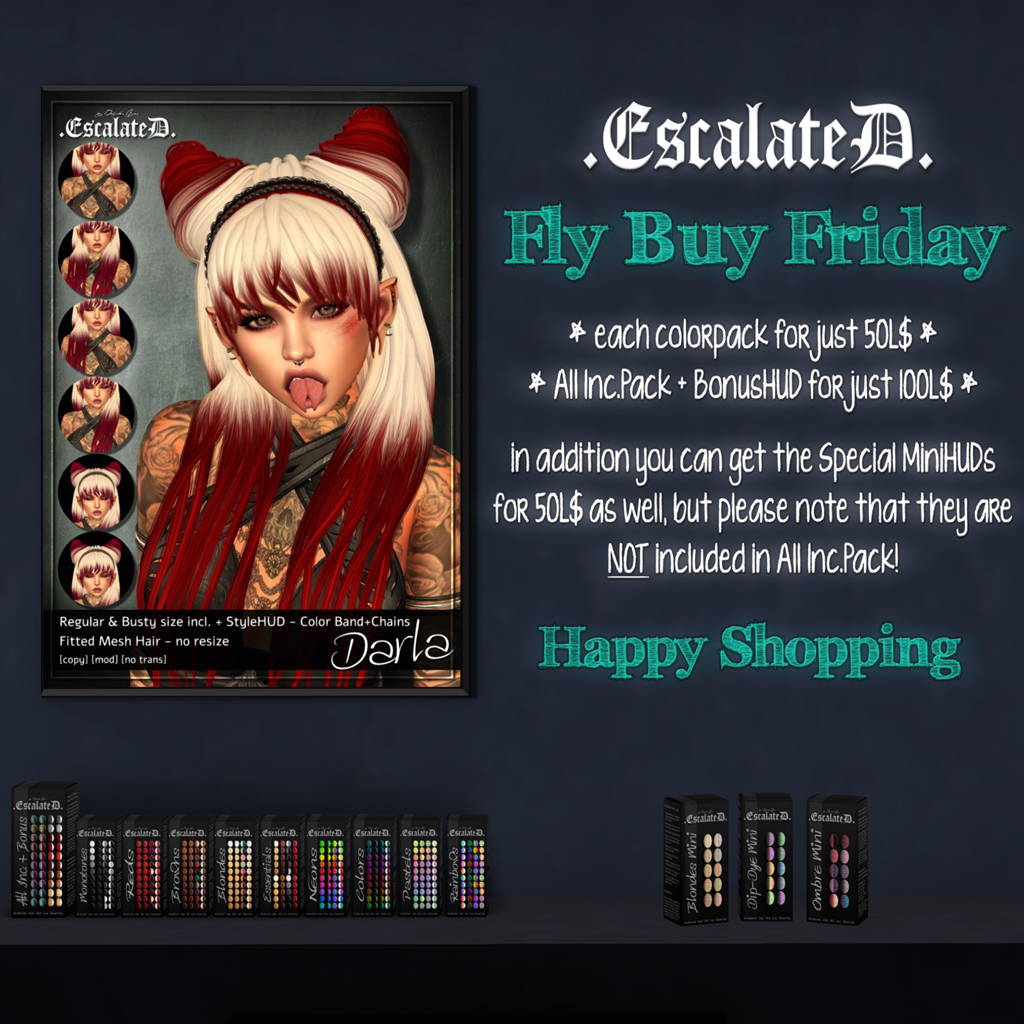 .EscalateD. | Fly Buy Friday | 01.March.19