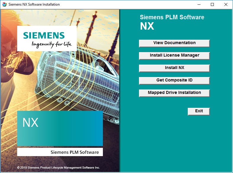 Install Siemens NX 1847 full license