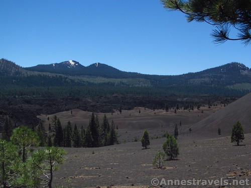Views along the trail to the Cinder Cone in Lassen Volcanic National Park, California