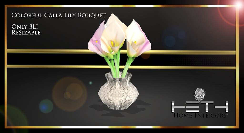HHI – Colorful Calla Lily Bouquet POSTER