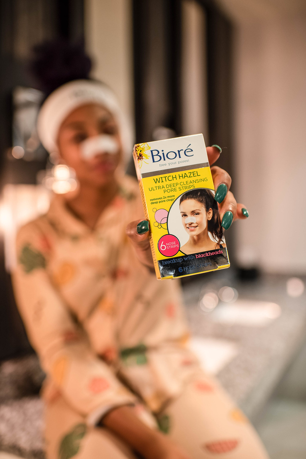 biore witch hazel ultra deep cleaning pore strips review