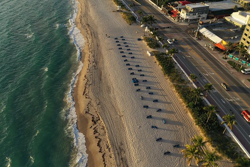 fortlauderdale fortlauderdaleflorida beach a1a aerialview atlanticocean dji mavicpro2 drone
