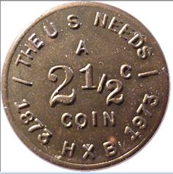 Harry X Boosel We need 2.5 cent coins token