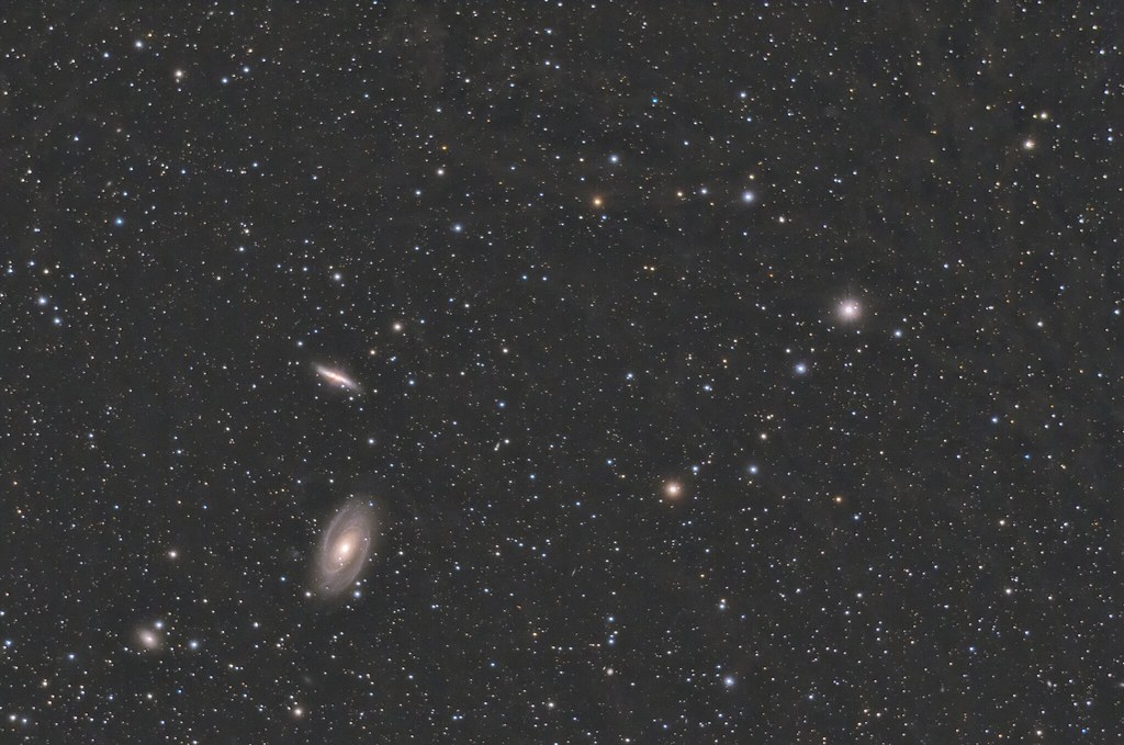 M81, M82 and the faint clouds around