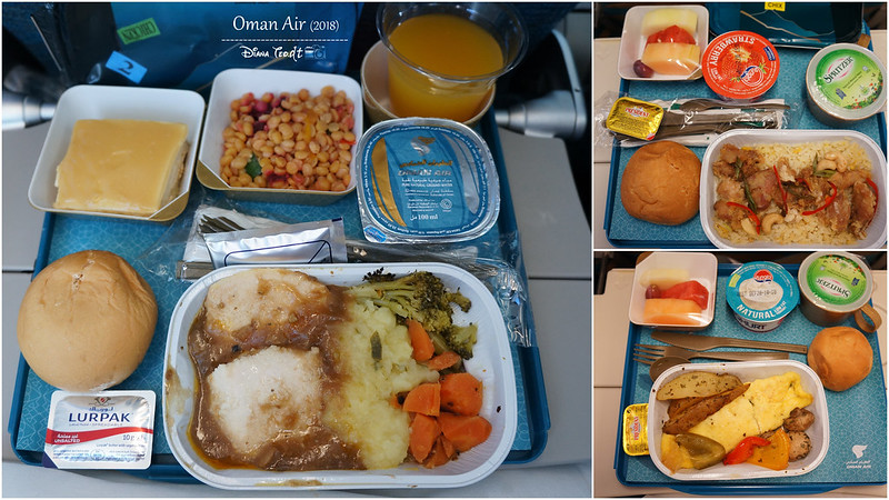 2018 Oman Air In-Flight Food