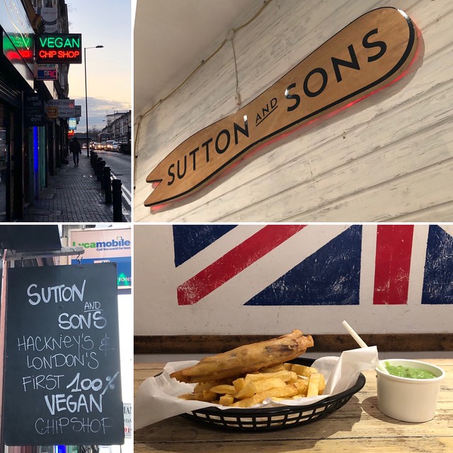 Flexing Vegan | Sutton and Sons Vegan Chip Shop