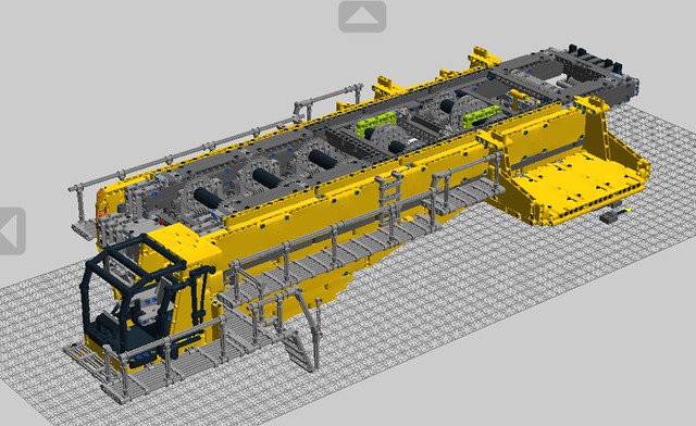 MOC] [WIP] Crawler crane in 1:20 scale - LEGO Technic, Mindstorms, Model  Team and Scale Modeling - Eurobricks Forums