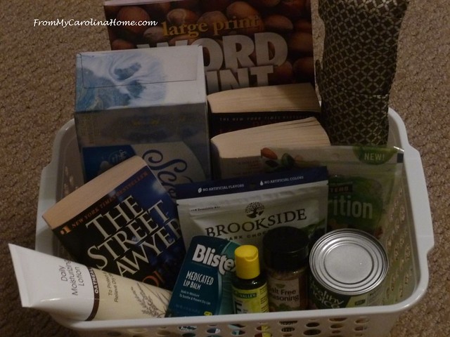 Post Op Basket at FromMyCarolinaHome.com
