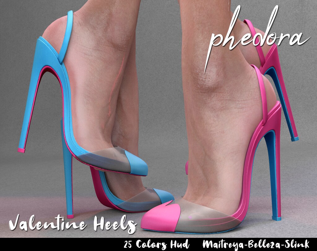 Phedora. for TRES CHIC ​ ~ "Valentine" heels♥