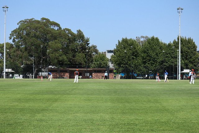 Cricket match - CANON EF-M 55-200MM at 45mm