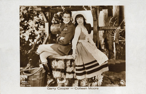 Gary Cooper and Colleen Moore in Lilac Time (1928)