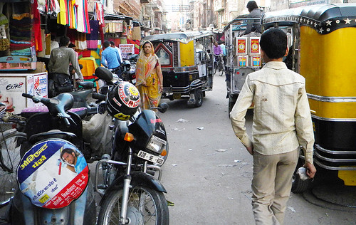 Street scene in Jodhpur, India