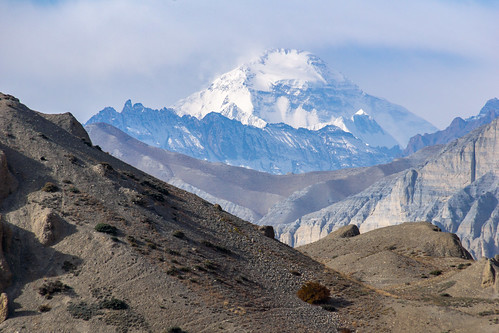 dhaulagiri mustang nepal peak mountain surkhang dhaulagirizone np