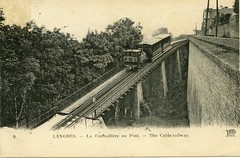Langres  -  La cremalleire au pont