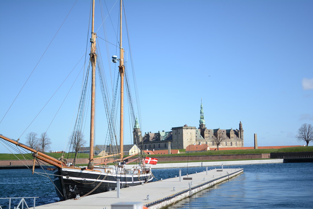 Kronborg Castle in the distance