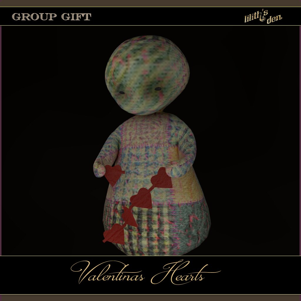 Lilith’s Den – Group Gift Feb’ 2019 – Valentinas Hearts