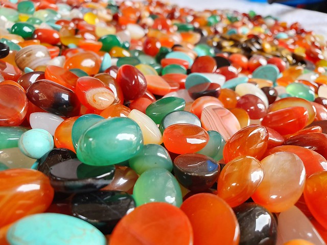 colored stones
