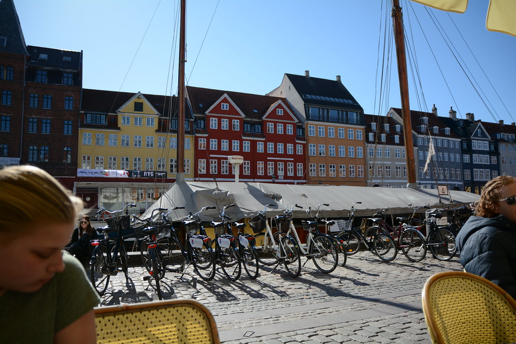Lunch at Nyhavn by the canal
