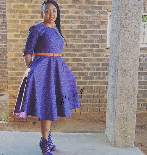 Shweshwe Fashion Designs Dresses - Reny styles
