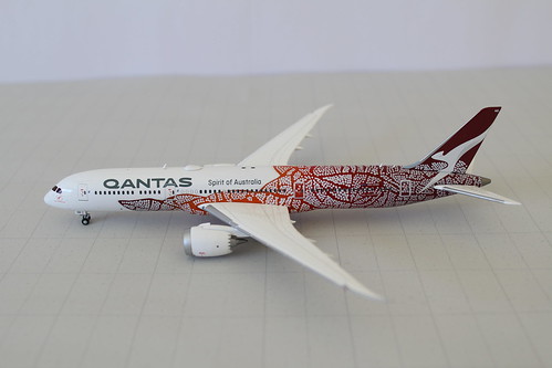 JC Wings 1/200 Qantas Airways Boeing 787-9 VH-ZND Yam Dreaming metal model